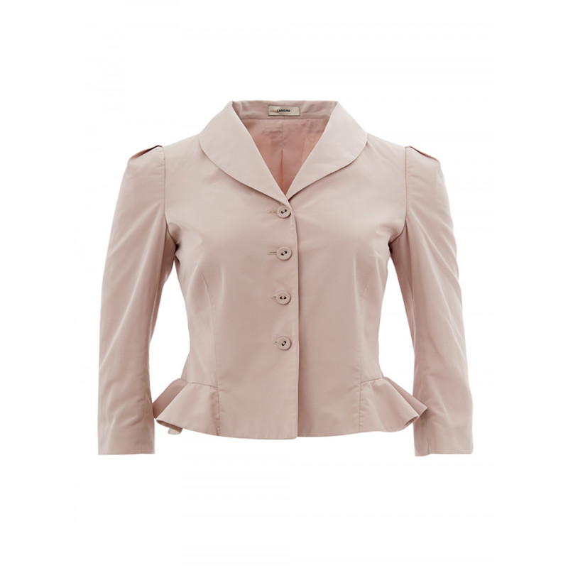 Giacca con volant rosa chiaro - IT40