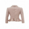 Giacca con volant rosa chiaro - IT40