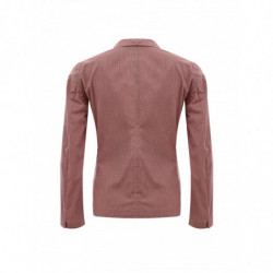 Giacca a due bottoni rosa micro check - IT40