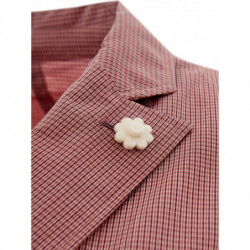 Giacca a due bottoni rosa micro check - IT40