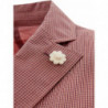 Giacca a due bottoni rosa micro check - IT40