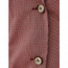 Giacca a due bottoni rosa micro check - IT40
