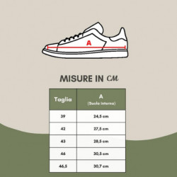 Sneaker Arporador in pelle bianca - EU35.5/US5.5