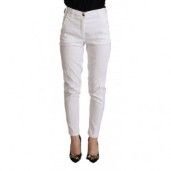 Pantaloni cropped skinny in...