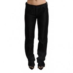 Jeans dritti in denim di...