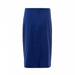 Gonna Tubino Blu in Lana - IT40