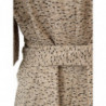 Giacca vestaglia in lino beige - IT40