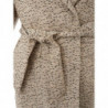 Giacca vestaglia in lino beige - IT40