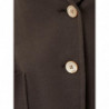 Giacca In Cotone Due Bottoni Tortora - IT40