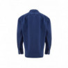 Giacca in cotone blu stile 'camicia' - IT40