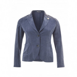 Giacca in viscosa blu - IT38