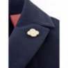 Cappotto trench in cotone blu - IT40