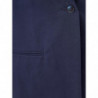 Cappotto trench in cotone blu - IT40