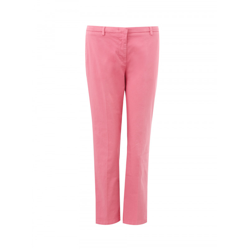 Pantaloni in cotone rosa - IT42