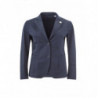 Giacca Blu In Cotone Due Bottoni - IT40