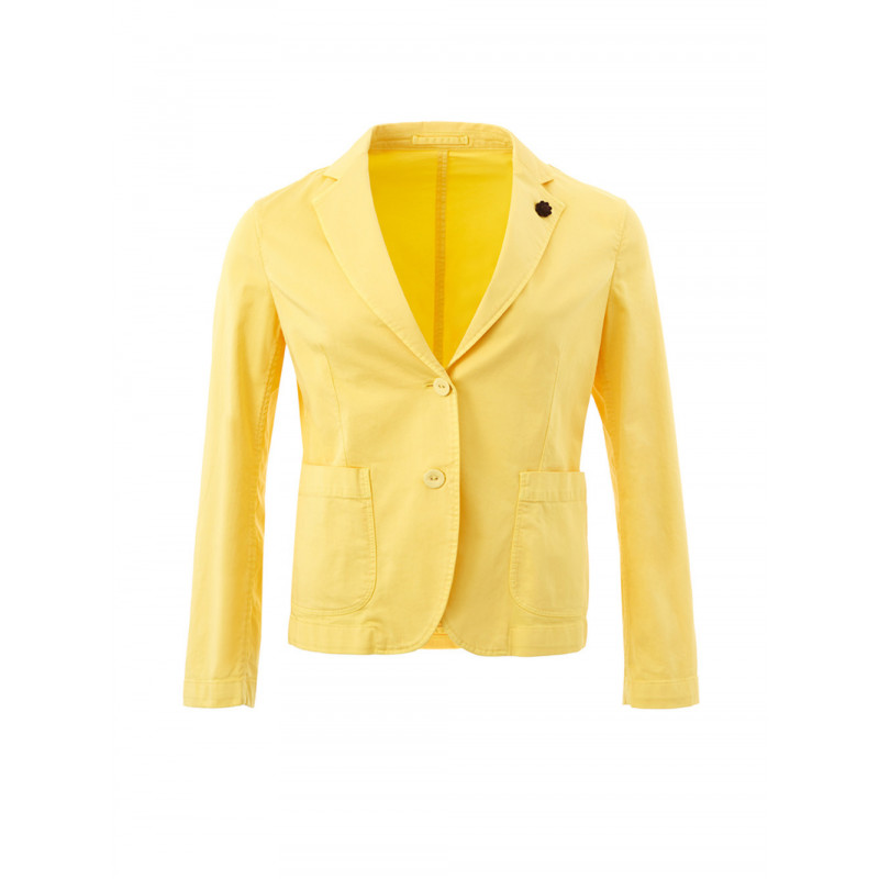Giacca in cotone giallo - IT40