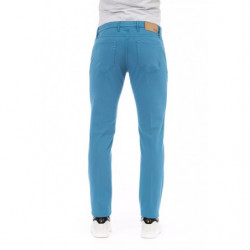 Jeans e pantaloni in cotone azzurro - W36