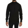 Maglione di lana pullover con collo alto marrone - IT52 - XL