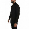 Maglione di lana pullover con collo alto marrone - IT52 - XL