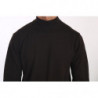 Maglione di lana pullover con collo alto marrone - IT52 - XL