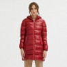 Giacche e cappotto in nylon rosso - M