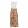 Abito in cotone bianco - L