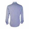 Camicia vestibilità regolare a righe azzurre - 40