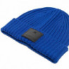Cappello Beanie Blu in Lana - ONE SIZE