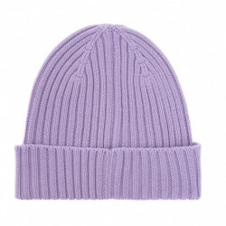 Cappello Beanie Lilla in Lana - ONE SIZE