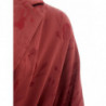 Trench a vestaglia rosso con stampa allover - IT40