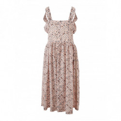 Abito midi rosa con stampa all-over - IT40