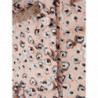 Abito midi rosa con stampa all-over - IT40