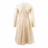 Abito in tulle decorato avorio - IT40