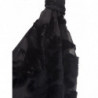 Abito lungo nero decorato con sottoveste - IT40