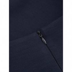 Abito blu in viscosa lunghezza midi con scollo a V - IT40