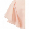 Abito rosa a maniche corte con volant - IT44