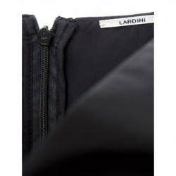 Abito lungo nero con scollo a V - IT40