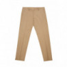 Pantaloni chino in cotone beige - IT38
