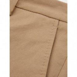 Pantaloni chino in cotone beige - IT38