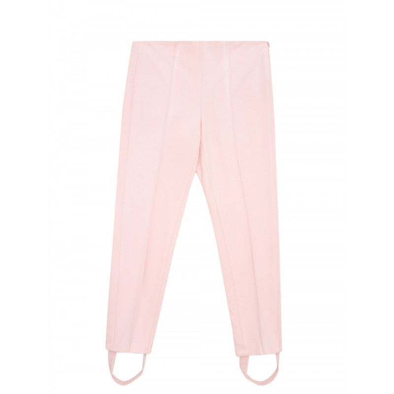 Pantaloni stile jodpur in viscosa rosa - IT42
