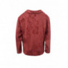 Camicia con stampa bordeaux su tutta la superficie - IT44