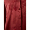 Camicia con stampa bordeaux su tutta la superficie - IT44
