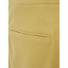 Pantaloni Chino Di Cotone Giallo - IT46