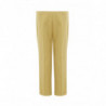 Pantaloni Chino Di Cotone Giallo - IT42