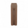 Pantalone palazzo in viscosa microquadri - IT40