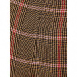 Pantalone palazzo in viscosa microquadri - IT40