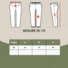 Pantaloni stile jodpur in viscosa viola - IT40