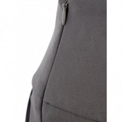 Pantaloni palazzo a vita alta in lana grigia - IT40