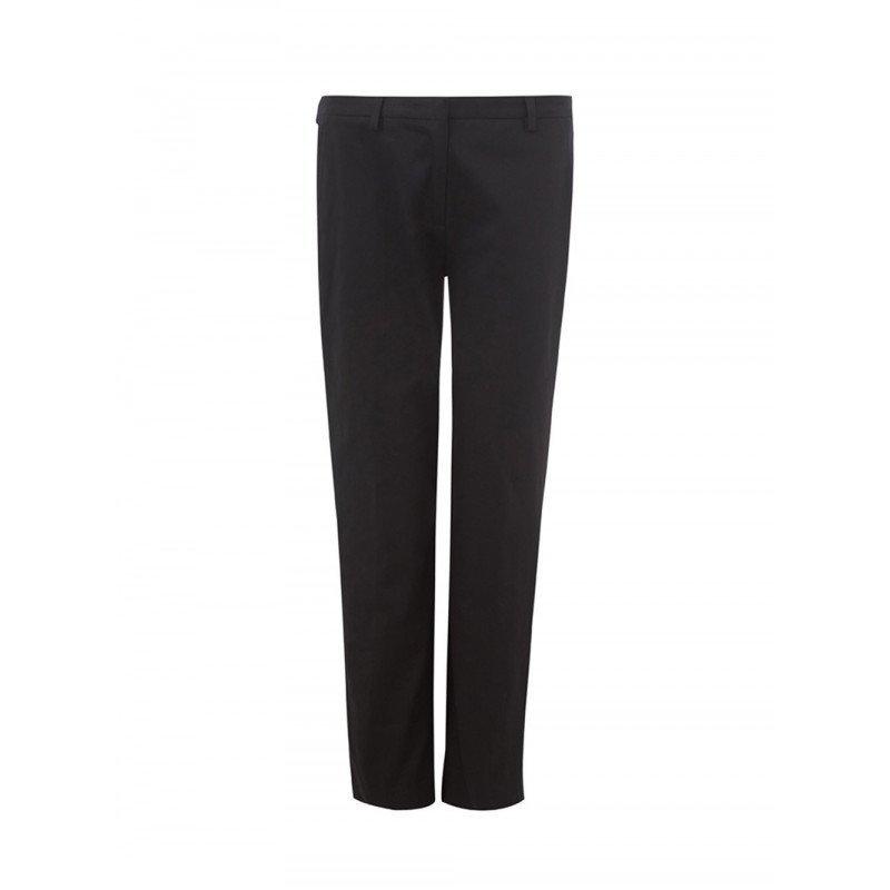 Pantaloni chino in cotone nero - IT40