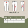 Pantaloni chino in cotone nero - IT40